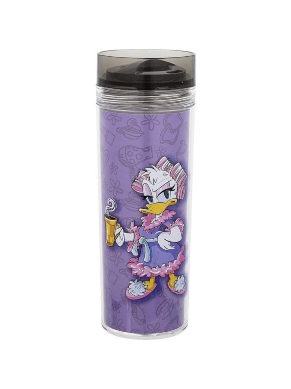 Disney Parks Daisy Duck Mornings Bold & Sweet Just Like My Coffee Travel Tumbler